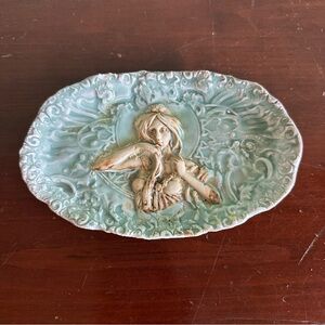 Boho Goddess Greek Woman Soap Trinket Dish